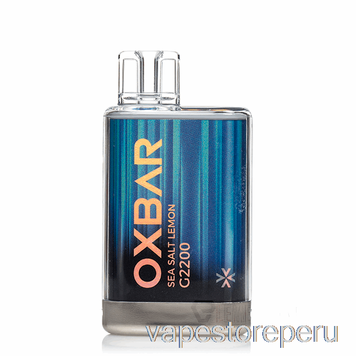 Vape Recargable Oxbar G2200 Desechable Sal Marina Limón